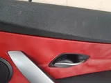 BMW Z4 E85 E86 Beifahrer Türverkleidung RECHTS Leder Oregon rot schwarz