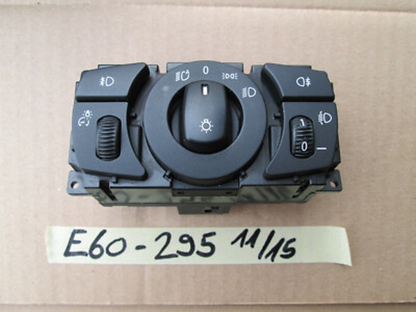 BMW 5er E60 / E61 Licht Schalter / Bedieneinheit Licht 6925295