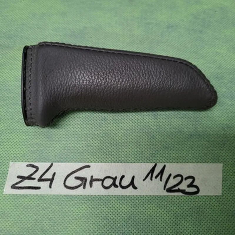 BMW Z4 E85 E86 Griff für Handbremse Leder grau
