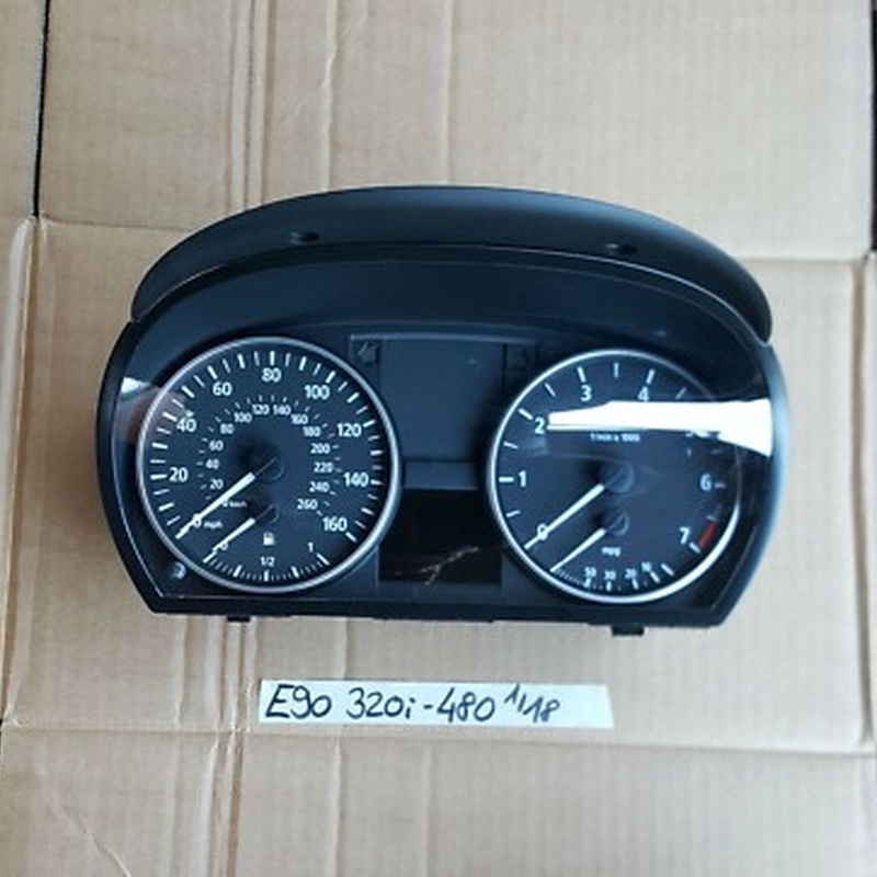 BMW E90 E91 E92 Tachometer Meilen Tacho 320i Kombiinstrument Speedometer 6983480