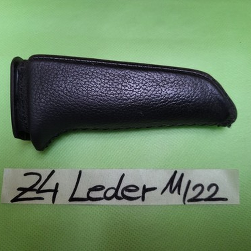 BMW Z4 E85 E86 Griff für Handbremse Leder Schwarz Black