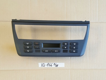 BMW X3 E83 Klimabedienteil  Bedienteil Klimaautomatik AUC 3413866