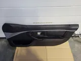BMW Z3 Tür Verkleidung Leder Schwarz RECHTS + Griff + Chrom Leiste Airbag-Klappe