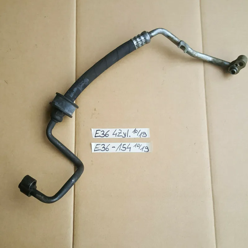 BMW E36 Klimaleitung 4 Zylinder Druckleitung Kompressor Kondensator 1385154