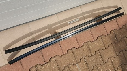 BMW E60 Dach Leiste Dachleiste Zierleiste Dachreling Saphir schwarz RECHTS