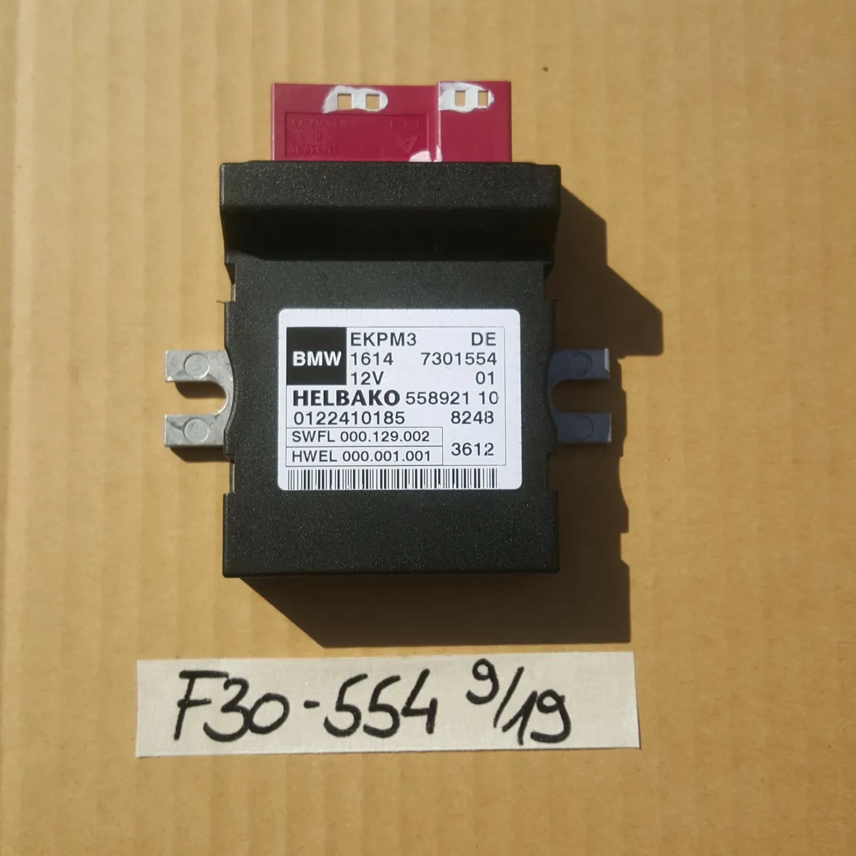BMW F20 F30 F31 F32 F10 F11 F25 Steuergerät für Diesel Kraftstoff Pumpe 7411596