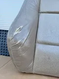 BMW Z3 Beifahrer Sitz Oberteil Leder beige Rücken Lehne Polster Kissen Bezug 