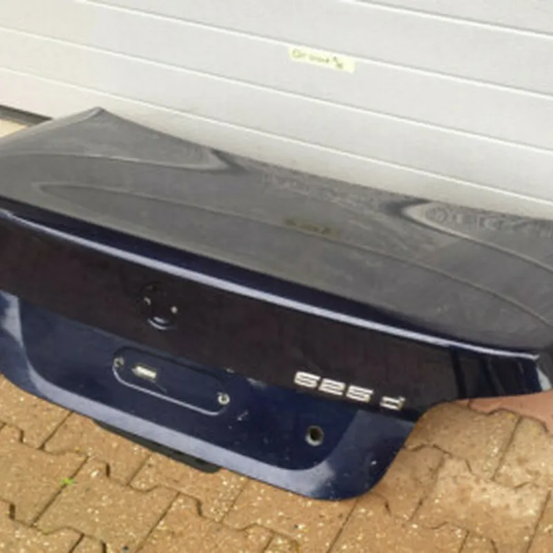BMW 5er E60 Limo Heckdeckel Heckklappe Kofferraum Deckel blau Beule ABHOLUNG