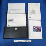 BMW Z3 Roadster Bordmappe Echt Leder  Handbuch Betriebsanleitung Englisch