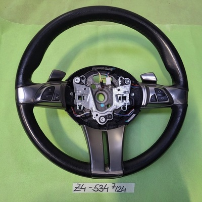 BMW Z4 E85 E86 MFL Lenker Multifunktion Paddel Leder Lenkrad 6763534 Schaltwippe
