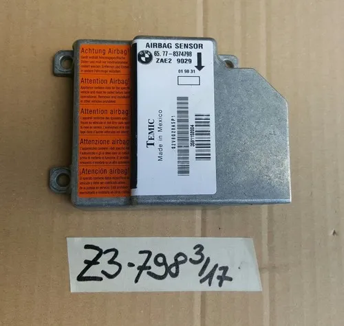 BMW E36 + Z3 Steuergerät Airbag Sensor AB Modul 8374798