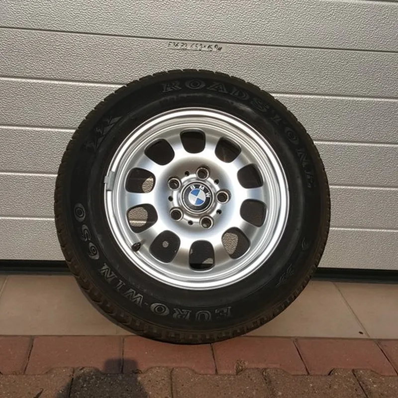 BMW E46  E36 + Z3  Alufelge 6,5 J x 15 Zoll 1094499 Reifen 195/65 R15 91T  M+S