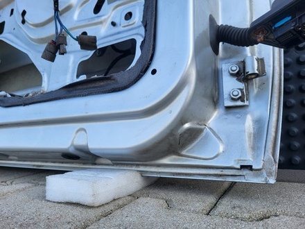 Türe BMW Z3 Roadster Coupe Fahrer Tür LINKS Titan Silber Kratzer ABHOLUNG