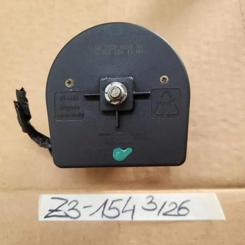 BMW E36 Z3 Alarm Notstrom Sirene + Stecker Kabel Abgeschnitten 8383154