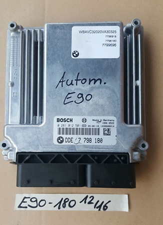 BMW E90 E91 E60 E87 Grundsteuergerät 7799696 Motor Steuergerät 120 Kw 7798180