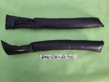 BMW Z3 Roadster E36 E46 M3  Coupe Sitz Lücken Füller Leder Schoner  schwarz