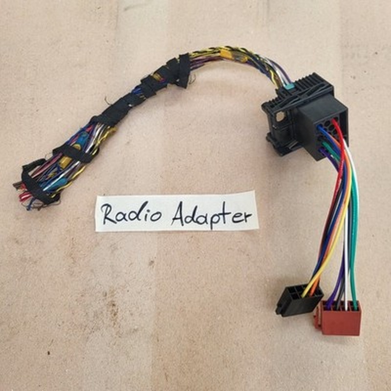 BMW E36 E39 E46 Z3 Radio Adapter Kabel mit Zwischen Stecker Anschluss 