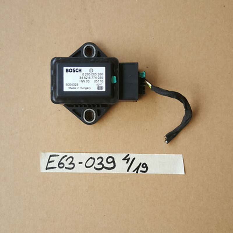 BMW E63 E64 E60 E61 ESP Drehratensensor Duo Sensor Steuergerät  6774039