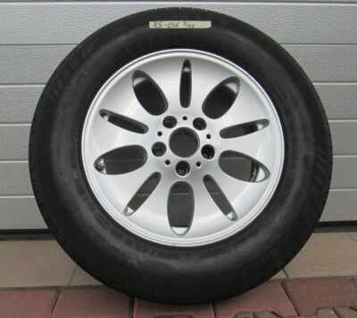 BMW X5 E53 Alufelge 7,5 J x 17 Leichtmetall 1096156 / Michelin M+S 235/65 R17