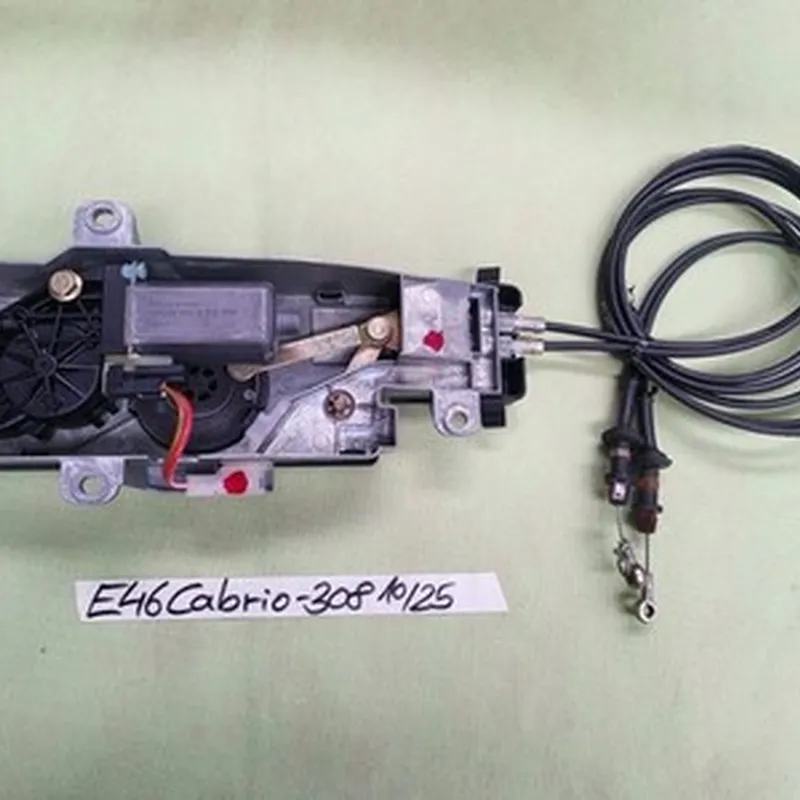 Original BMW E46 Cabrio  Verdeck Klappen Antrieb Motor + Seilzug 8227907