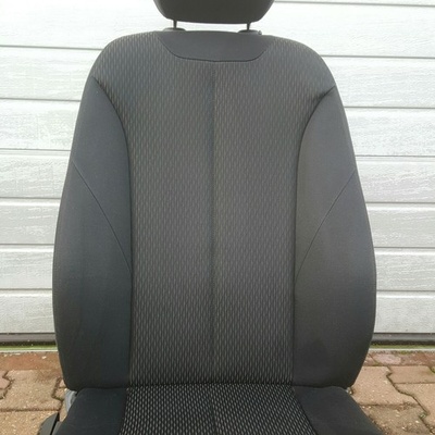 BMW F30 F31 F34 Beifahrer Sitz Stoff schwarz grau anthrazit Airbag VORNE RECHTS