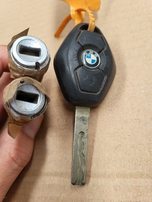 BMW E60 E61 Tür Schloss Zylinder + Schlüssel