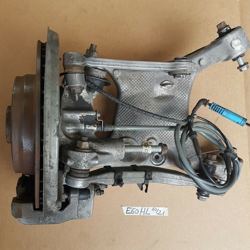 BMW E60 Achsschwinge Achsschenkel Radnabe Schwenklager Zugstrebe HINTEN LINKS