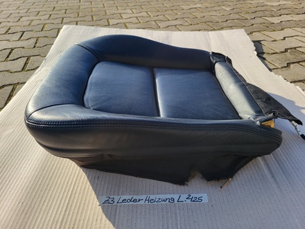 BMW Z3 Roadster Fahrer Sitz Kissen Unterteil Leder schwarz black Sitzheizung