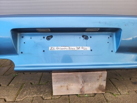 Stoßstange BMW Z3 Roadster Verkleidung Heckschürze HINTEN Atlanta blau ABHOLUNG
