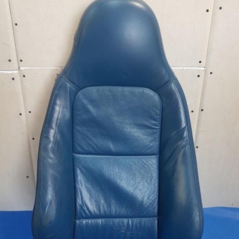 BMW Z3 Roadster Beifahrer Sitz Oberteil Leder blau Rückenlehne OHNE  Sitzheizung