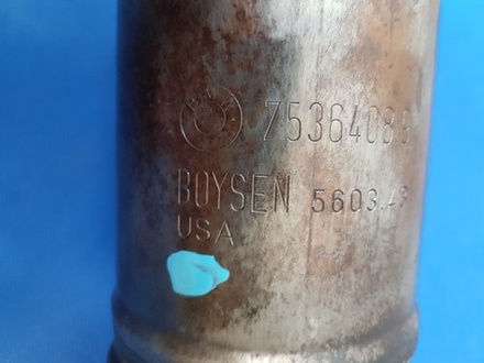 BMW Z4 E85 E86 Katalysator 2,5 si hinten Abgas Krümmer kurz 7536408 N52 Auspuff