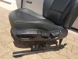 BMW Z4 E85 Fahrer Sitz Leder schwarz  VORNE LINKS  black leather seat ABHOLUNG
