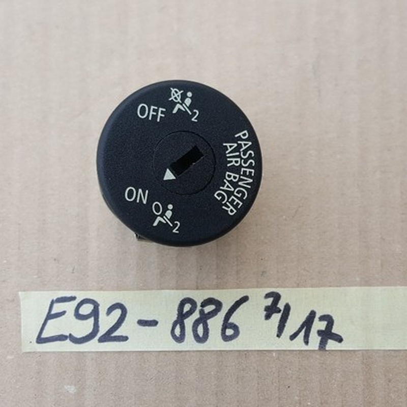 BMW E87 F20 E90 E92 F30 E60 Mini Schalter Deaktivierung Beifahrerairbag 9196886