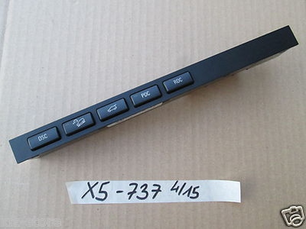 BMW X5 E53 Schaltzentrum Mittelkonsole Schalter DSC PDC RDC Schalter 8373737