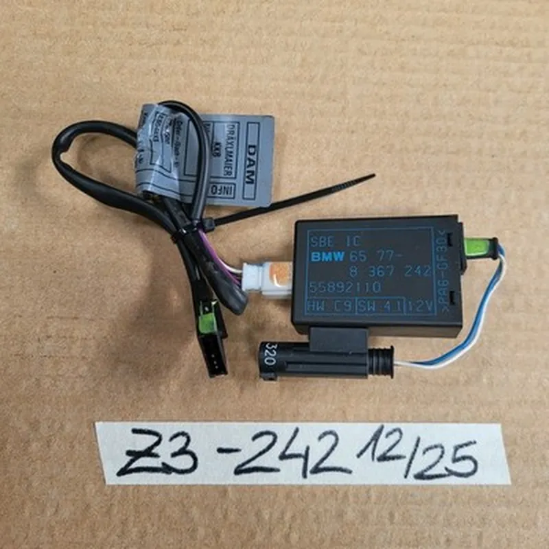 BMW Z3 Roadster Steuergerät Sitz Sensor  8367242 mit Kabel Stecker 8240500
