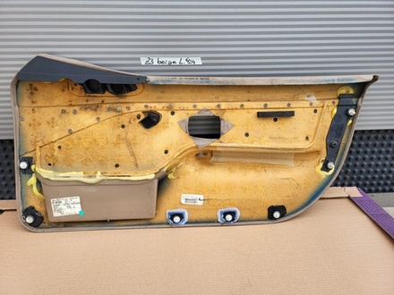 BMW Z3 Roadster Tür Verkleidung Türtafel LINKS + Griff Leder Dot beige