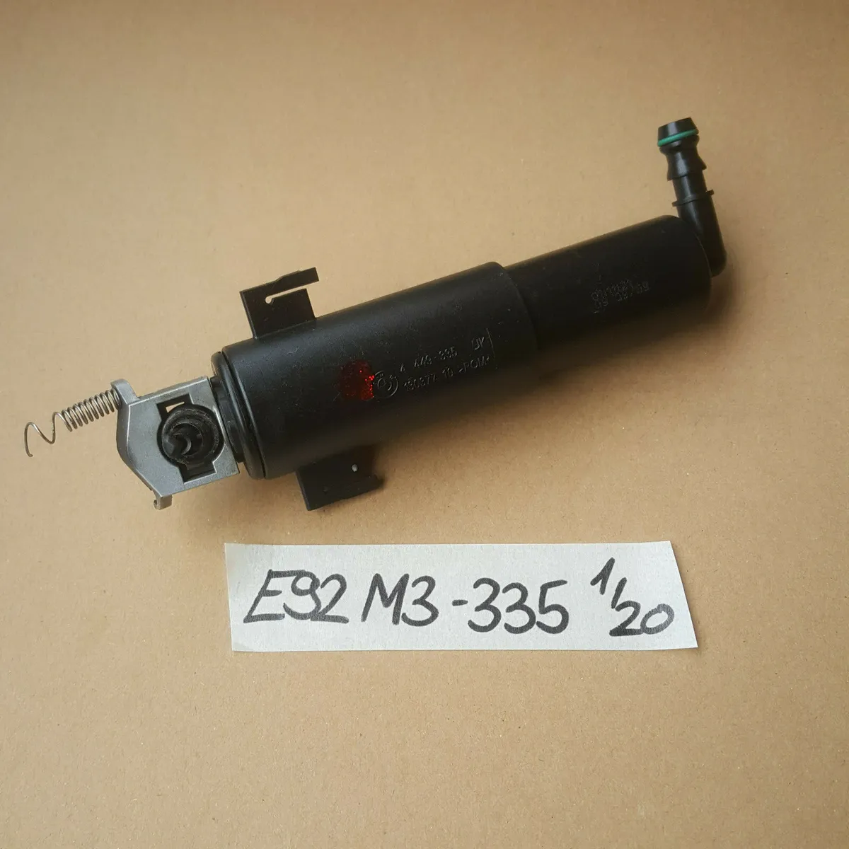 BMW E90 E92 E93 SRA Teleskop Spritz Düse Xenon Scheinwerfer Reinigung 4449335