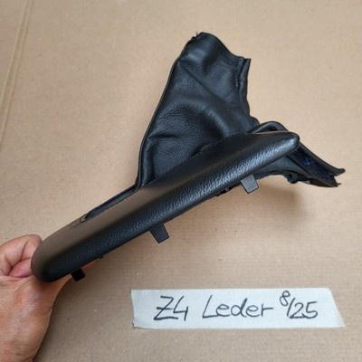 BMW Z4 E85 E86 Leder Manschette Blende Handbremse Verkleidung Handbremssack