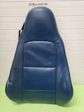 BMW Z3 Roadster Coupe Bei-Fahrer Sitz Oberteil Leder blau Rückenlehne