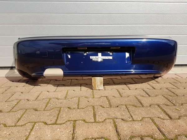 BMW Z3 Heck Stoßstange Verkleidung Stoßfänger HINTEN Heckschürze Montreal blau