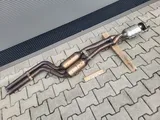 BMW E92 E92 Auspuff N53 Mittelschalldämpfer 7553120 Katalysator 7570374 ABHOLUNG