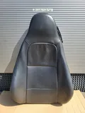 BMW Z3 Roadster Fahrer Sitz Oberteil  Leder schwarz Rücken Lehne + Gurt Halter