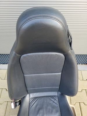 BMW Z3 Roadster Fahrer Sitz Leder schwarz LINKS Sitz Blende beige ABHOLUNG