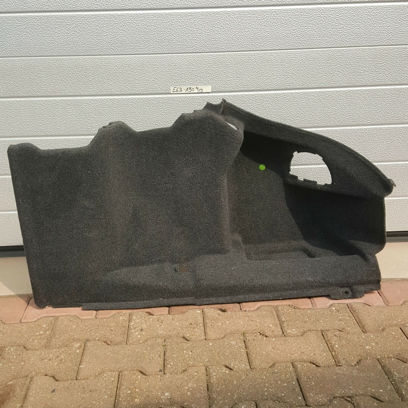 BMW 6er E63 Kofferraum Verkleidung Seiten Abdeckung Gepäckraum RECHTS 7009190