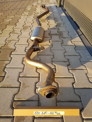 BMW  E90  E91  E87 Auspuff  N46  Mittelschalldämpfer  7534135 ABHOLUNG