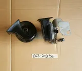 BMW E63 E64 E60 E61 Hupe high + low Fanfare / Signal Horn + Halter 6935709