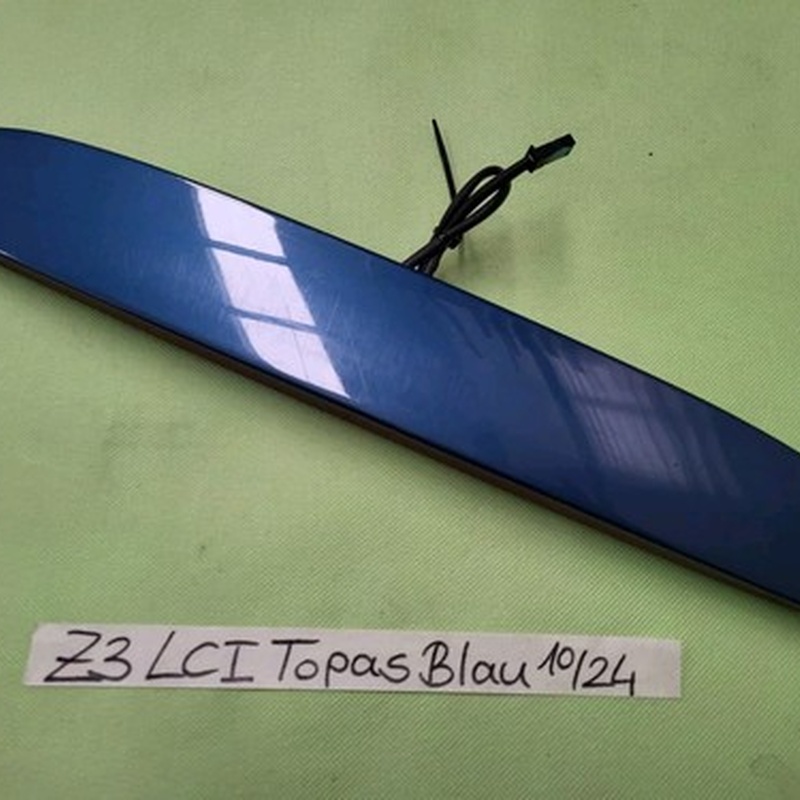 BMW Z3 Roadster Facelift Drittes Bremslicht 8410754 Abdeckung Topas Blau Metalli