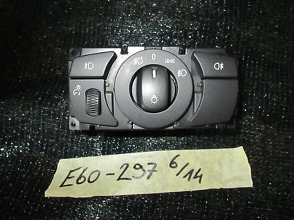 BMW 5er E60 / E61 Lichtschalter / Bedieneinheit Xenon Licht Schalter 6925297