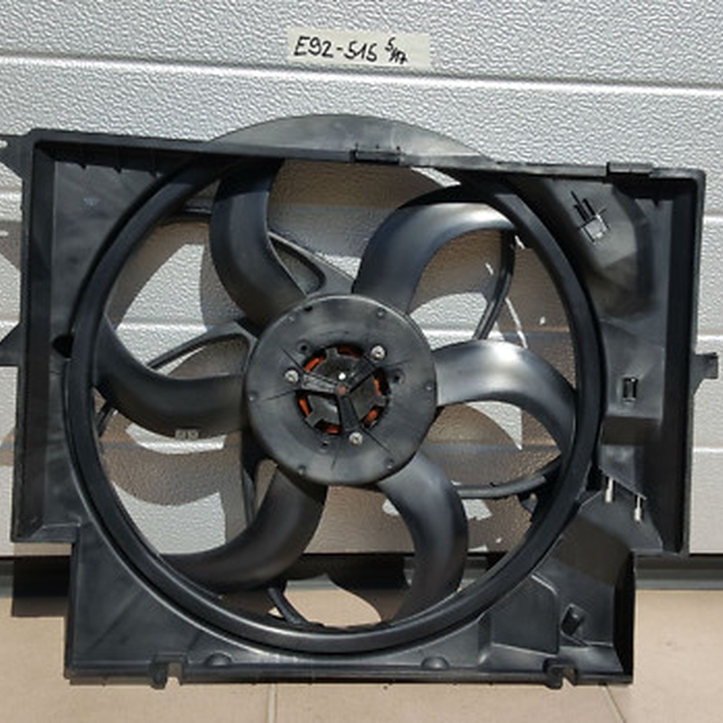BMW E90 E92 Drucklüfter Motor Elektro Kühler Lüfter 6937515 Lüfterzarge 7788906