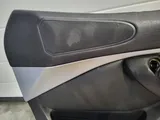 BMW Z3 Tür Verkleidung Leder Schwarz RECHTS + Griff + Chrom Leiste Airbag-Klappe